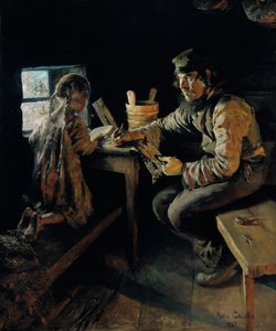 Première leçon - Akseli Gallen Kallela